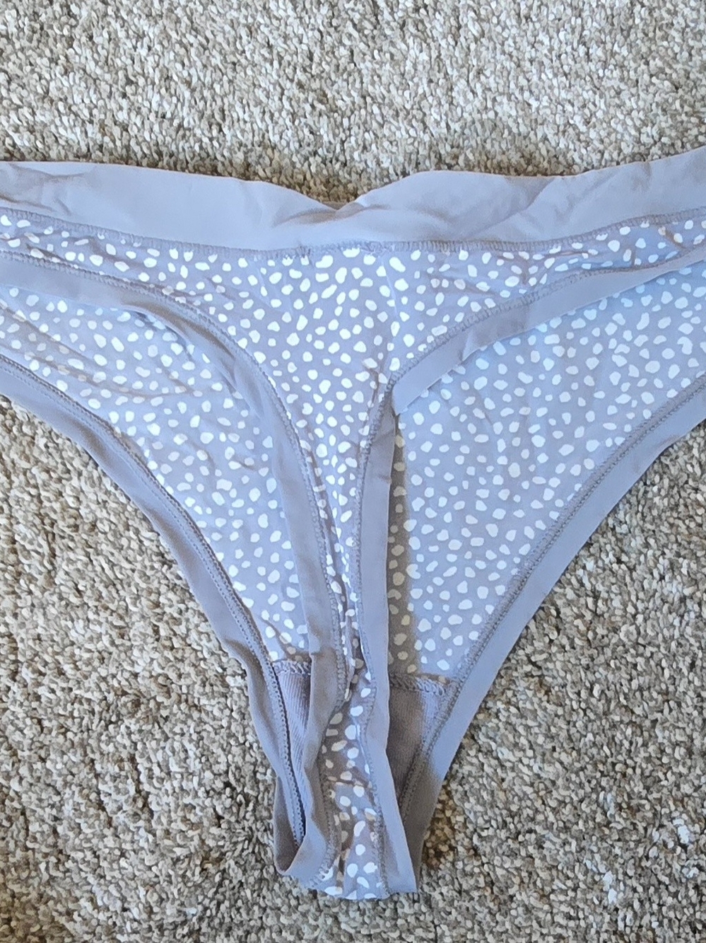 Jessica Simpson Assorted Thong Bottoms - Pink, Peach, Gray - Picture 6 of 10